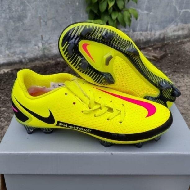 SEPATU BOLA NIKE PHANTOM GT ACADEMY YELLOW FG-SEPATU BOLA NIKE-SOCCER 39  di Star's Shoes Tokopedia