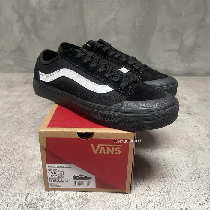 Promo Vans Style 36 Decon SF Original Black Black/ Vans Style 36 Decon di  Bingostore1 Tokopedia - Main Image