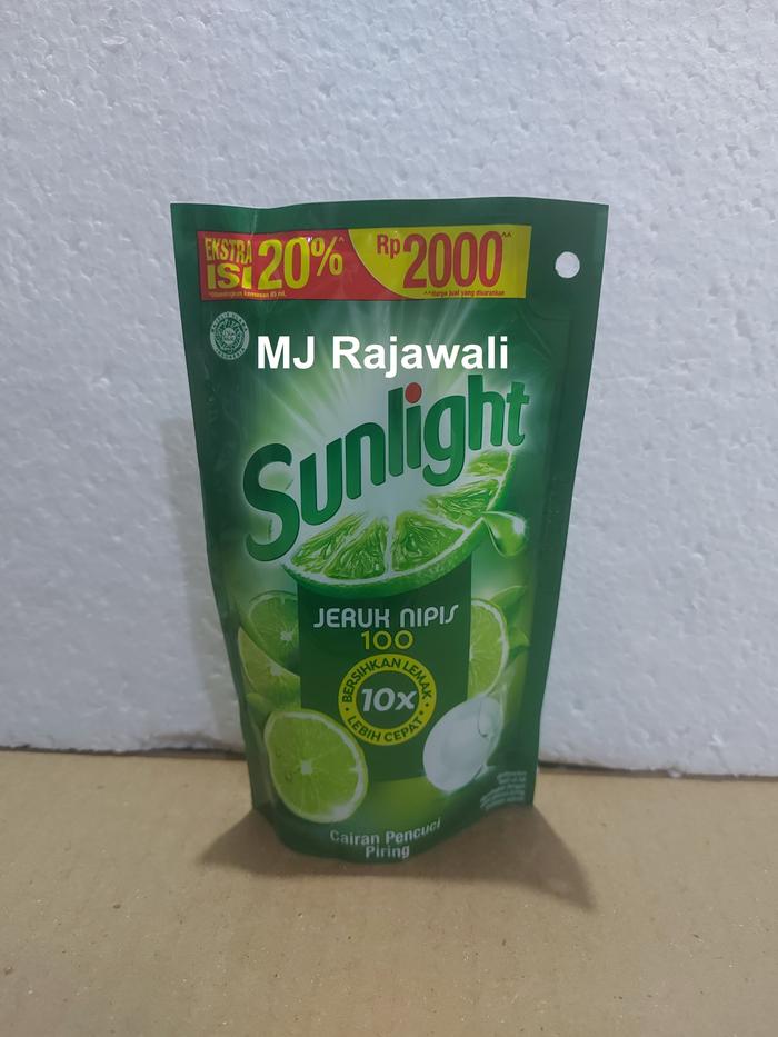 Gambar Sunlight Sabun Pencuci Piring 105 ml - Jeruk Nipis dari MJ Rajawali Tokopedia undefined Tokopedia