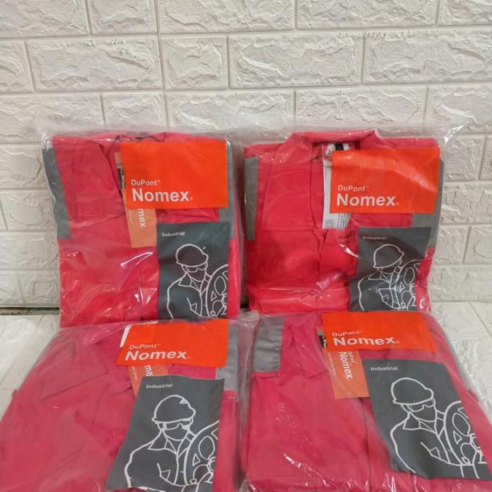 Gambar Wearpack Coverall Nomex IIIA / Anti Api S - XL - Merah, XL dari ZRA Safety undefined Tokopedia