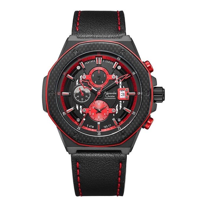Gambar [ORIGINAL] Jam Tangan Pria / Cowok Alexandre Christie 6600 MC AC 6600 - Merah dari TOKOJAMKU_NEW undefined Tokopedia