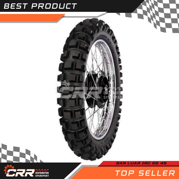 Gambar Ban Trail Trabas IRC GS45 Ukuran 275-18 / 300-18 Ring Pelek 18 Merk IRC accessories motorcycle - 250-17 dari CRR PARTS undefined 4 Tokopedia