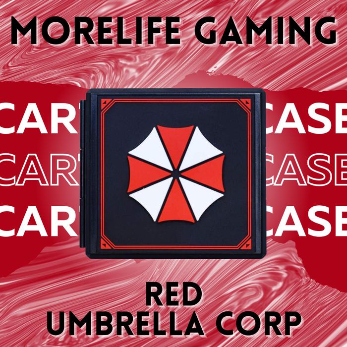 Gambar Nintendo switch premium cartridge case, game card case switch - Merah-Umbrella dari MoreLife.Gaming undefined Tokopedia