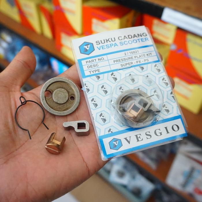 Gambar Sparepart Vespa Gobangan Stut Kopling Set Vespa - Px/Su/Sp dari Voyage Vespa Store undefined Tokopedia