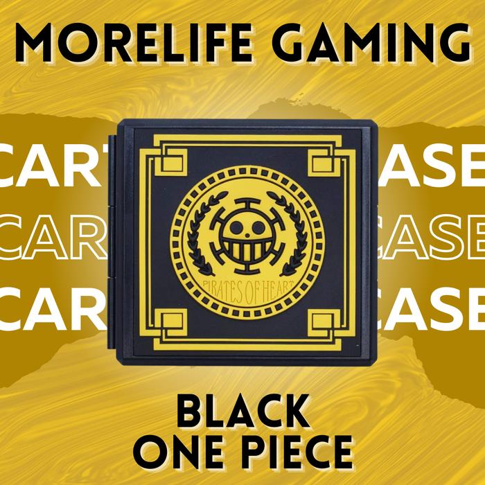 Gambar Nintendo switch premium cartridge case, game card case switch - Black-One Piece dari MoreLife.Gaming undefined Tokopedia