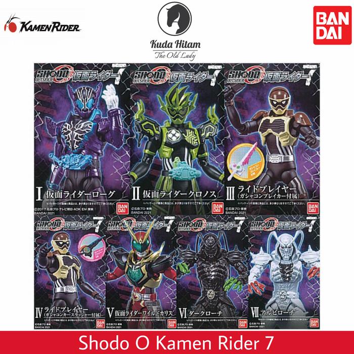 Gambar Bandai Shodo O 7 Kamen Rider Build Rogue Ex-Aid Cronus Wild Chalice - Set Complete dari The Old Lady undefined Tokopedia