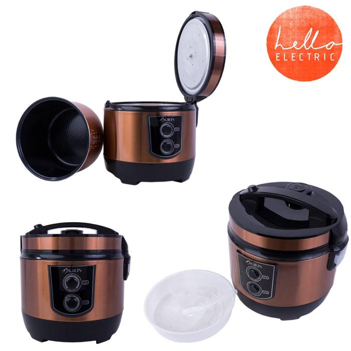 Gambar KIRIN / MAGIC COM KIRIN KRC-390 / KRC 390 2 LITER PANCI KERAMIK - Gold dari hello electric_NEW undefined Tokopedia