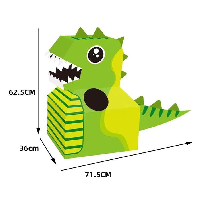 Gambar Lilbio diy board costume - diy kostum anak - prakarya anak - Medium Dino dari Lilbil Toys 2 undefined Tokopedia