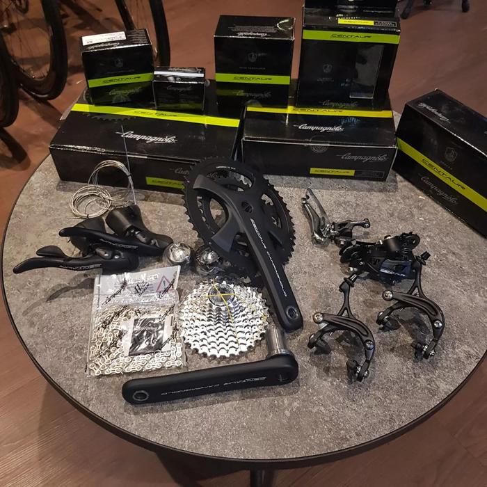 Groupset Campagnolo 3x8 Mixte (Athena, Mirage, Veloce) - 172,5mm, Plateaux 52/39/32 - Occasion Pour Vélo De Route