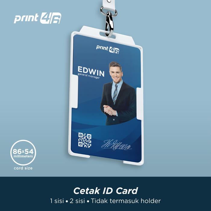 Gambar Cetak ID Card dari Print46 Alsut undefined Tokopedia