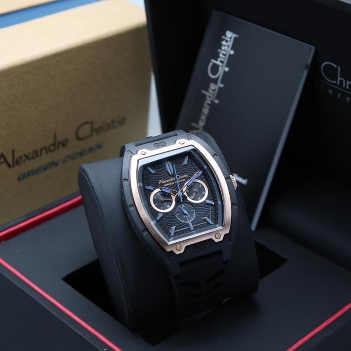 Gambar [ORIGINAL] Jam Tangan Alexandre Christie 2971 AC 2971 GREEN OCEAN - Black Gold dari TOKOJAMKU_NEW undefined Tokopedia
