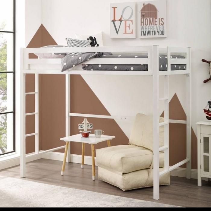 Gambar tempat tidur mezanin - A, 180 x 200 dari BESIKAYU FURNITURE undefined 5 Tokopedia