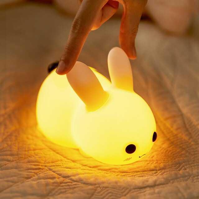 Gambar Lampu Malam / Lampu Tempat Tidur LED Light Model Rabbit Warm White - Putih dari RUMAH PERKAKAS 47 undefined Tokopedia