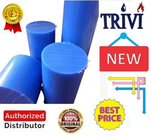 Gambar mc nylon PA6 polyamide rod 110mm,engineering plastic resin cast batang - Biru dari trivi3 undefined Tokopedia