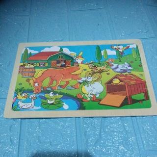 Gambar LYSASHOP MAINAN EDUKASI ANAK PUZZLE 24 KEPING KAYU MONTESSORI - Kuda dari LYSASHOP888 undefined Tokopedia
