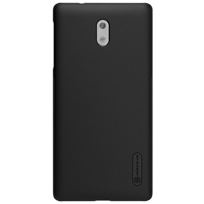 Gambar NOKIA 3 NILLKIN FROSTED ORIGINAL HARD CASE COVER CASING HARDCASE PC - Hitam, Nokia 3 dari Case Thebest undefined Tokopedia