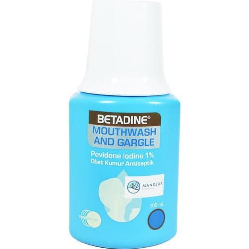 Gambar BETADINE OBAT KUMUR ANTISEPTIK - 100 ML dari Adapotek Renon undefined Tokopedia