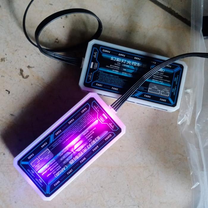 Gambar Controller FAN RGB WITH REMOTE UP TO 10 FAN - ARGB dari Oktha Store undefined Tokopedia