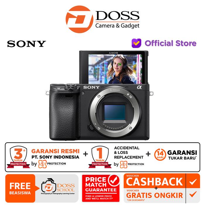 Gambar Sony Alpha a6400 Mirrorless Digital Camera (Body Only) - A6400 BODY ONLY dari dossjogja undefined Tokopedia