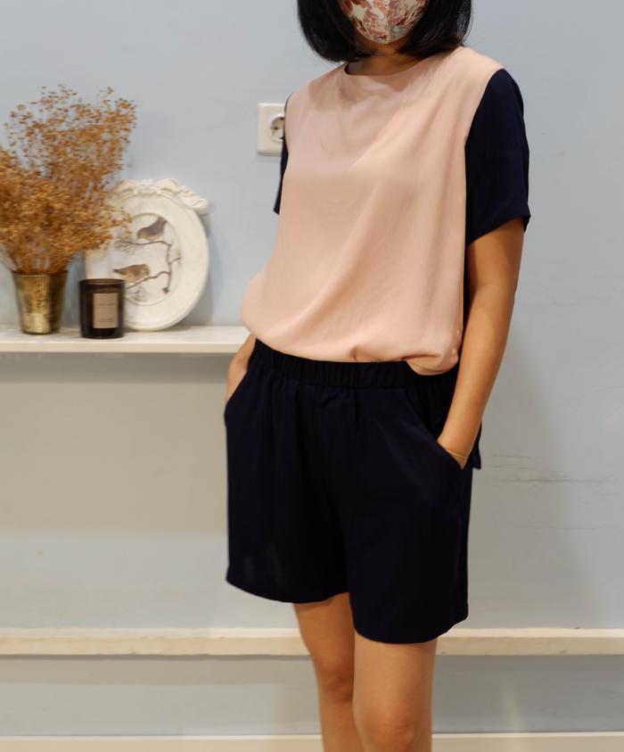 Gambar JOLIN SET - Pink-Navy dari the_mask undefined Tokopedia
