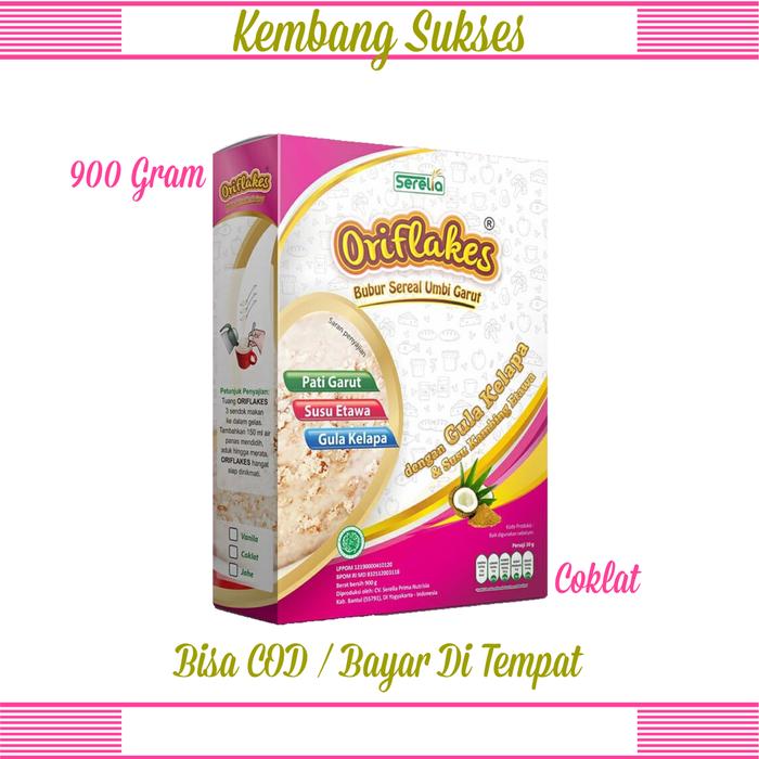 Gambar Oriflakes Sereal Umbi Garut Asam Lambung Maag Gerd Gastro - Susu Etawa - Coklat dari KembangSukses undefined Tokopedia