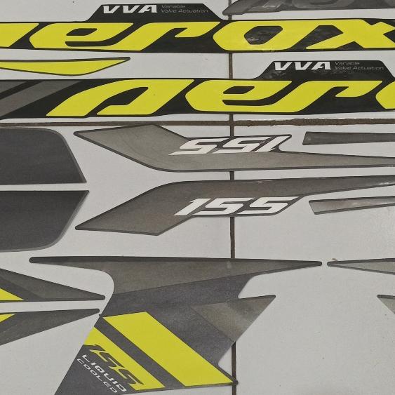 Gambar striping yamaha aerox 155 2020 kualitas A setara original - Kuning dari jc striping semarang undefined Tokopedia