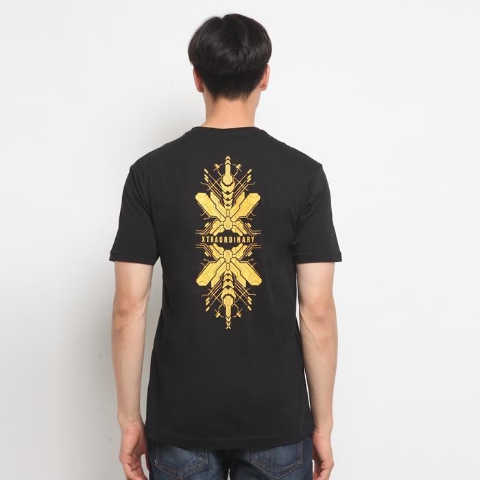Gambar XTRAORDINARY T-Shirt Cotton Combed Pria 207191101 - Jet Black, L dari RBJ undefined Tokopedia