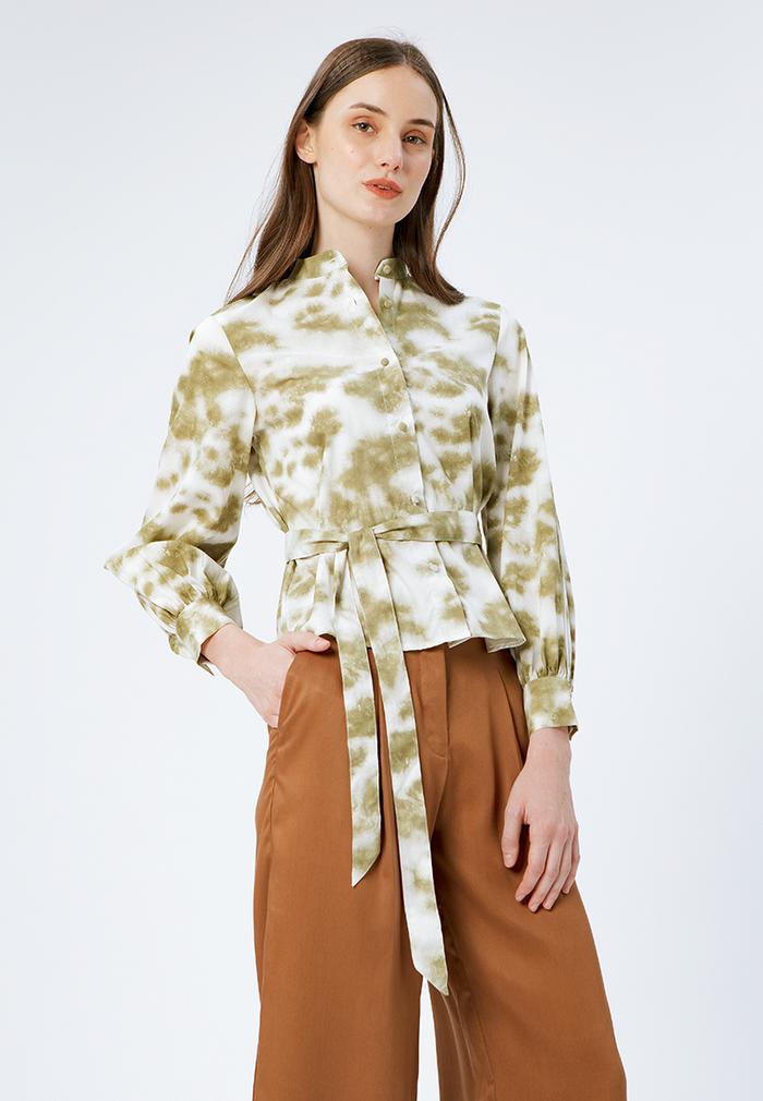 Gambar Drivana Shirt - GREEN, S dari Minimal undefined Tokopedia