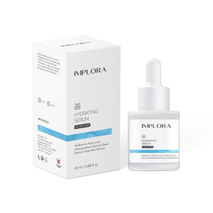 Gambar SERUM IMPLORA ACNE HYDRATING LUMINOUS MIDNIGHT PEELING - SERUM WAJAH - HYDRATINGSERUM dari queenbee kosmetik undefined Tokopedia