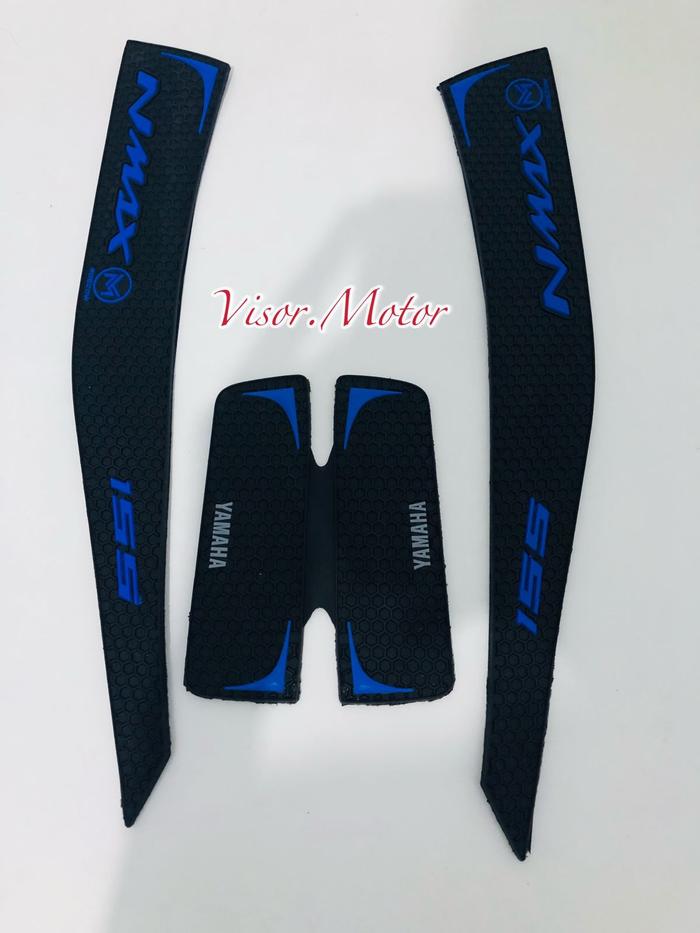 Gambar TANKPAD STICKER KARET NMAX 2020 2021 DECKPAD NMAX NEW SET 3D PNP - Biru dari Visor Market undefined Tokopedia
