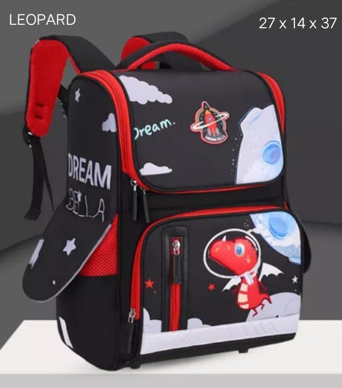 Gambar Tas Sekolah Anak Laki Laki Model Din0 Space Tas Ransel Anak Tk Sd - Hitam dari KebunKoe undefined Tokopedia