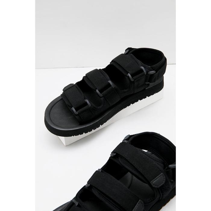 Gambar Sandal Pria Casual Ukuran Jumbo 44 45 46 47 48 49 ZVT 003 - Hitam, 47 dari ALBADIA undefined Tokopedia