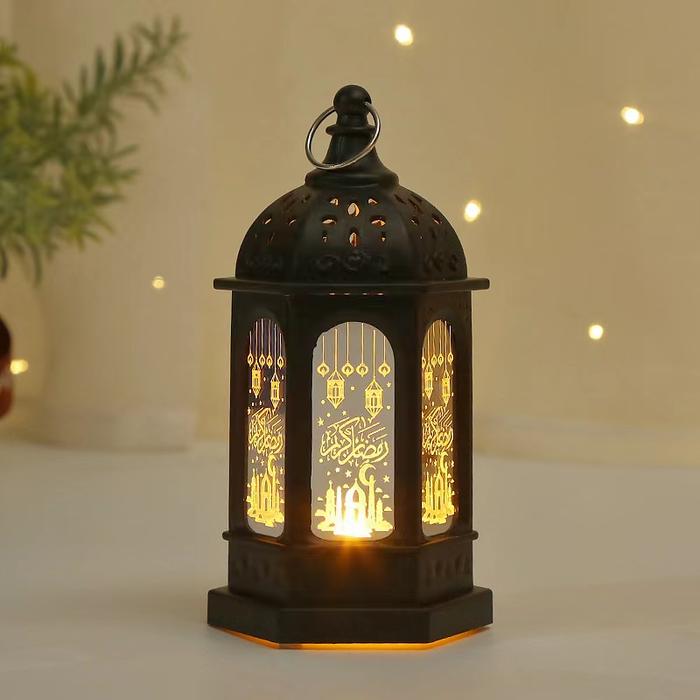 Gambar Lentera LED Idul Fitri Souvenir Ramadhan Murah Lampu Tidur Lampu Lilin - Hitam dari MadisonShop undefined Tokopedia