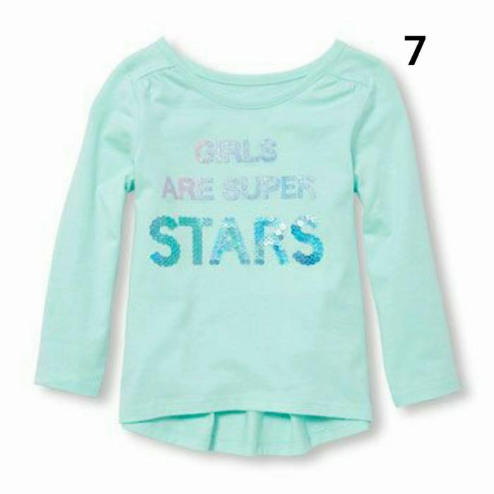 Gambar Kaos Place Anak Perempuan Usia 2 sd 8thn - 7, 2 tahun dari Pangkalan Baju undefined Tokopedia