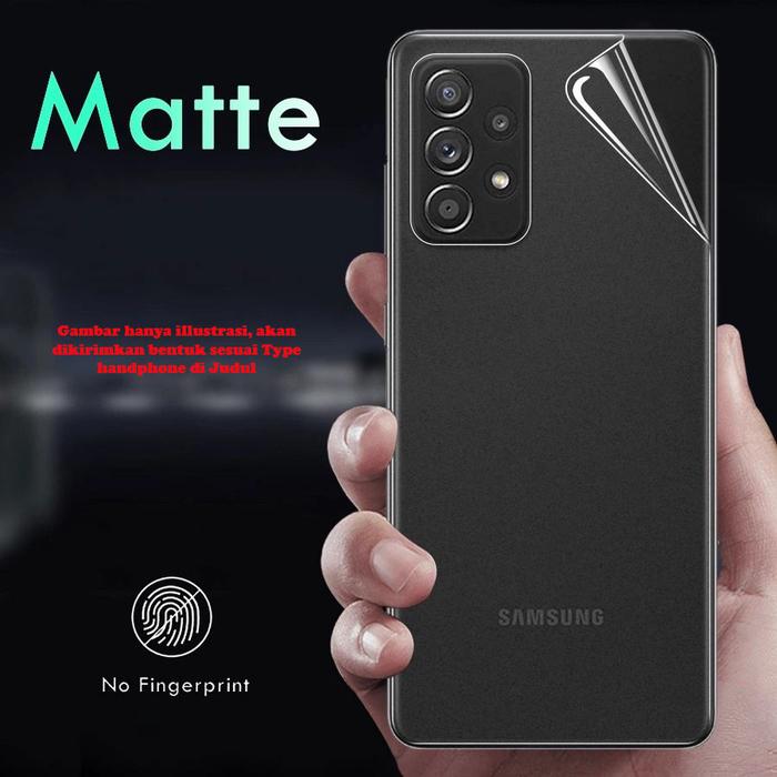 Gambar Grace Hydrogel for Oppo Reno 10x Zoom 2019 - 6.6 inch -Screen and Back - Belakang Matte dari Mentari Grasindo Teknik undefined Tokopedia