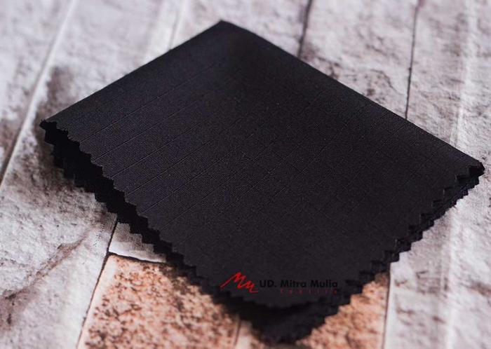Gambar Kain Ribstop Drill Istex, Bahan Seragam, Kode H00 Warna Hitam - 1,25m dari Mitra Mulia Texindo undefined Tokopedia
