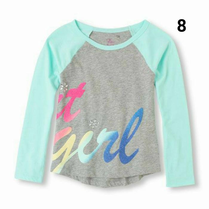 Gambar Kaos Place Anak Perempuan Usia 2 sd 8thn - 8, 2 tahun dari Pangkalan Baju undefined Tokopedia