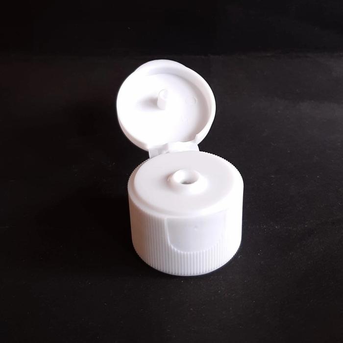Gambar Tutup Fliptop neck 24mm - Putih dari supplier pot dan botol undefined Tokopedia