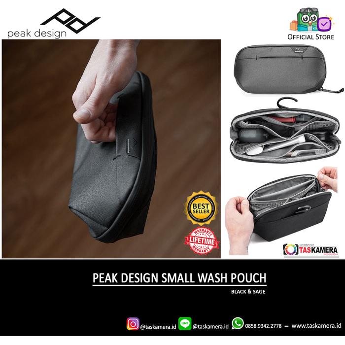 Gambar Peak Design SMALL WASH POUCH - BLACK dari TasKamera-ID undefined Tokopedia