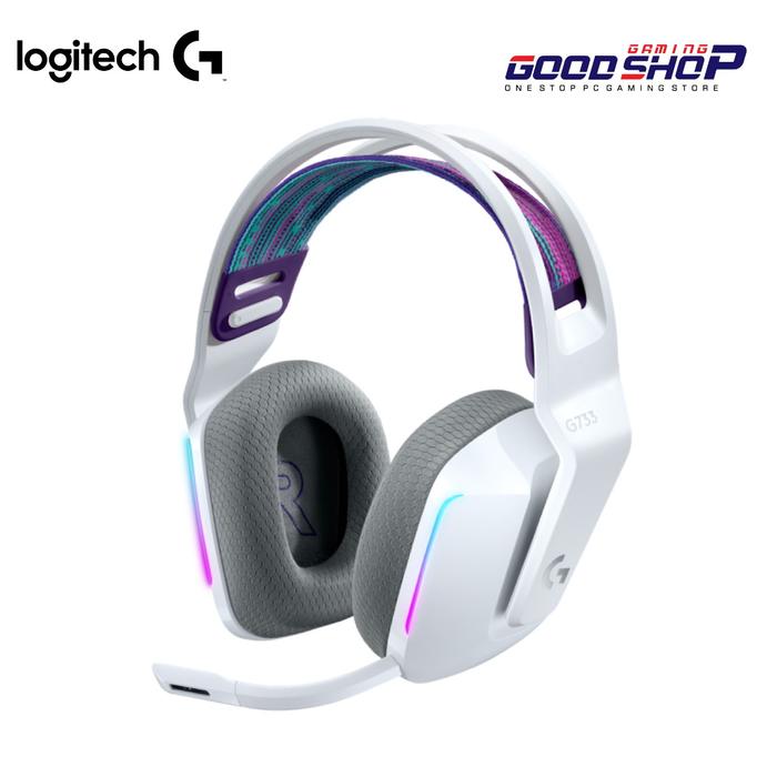 Gambar Logitech G733 Lightspeed - Wireless Gaming Headset - Putih dari GOODGAMINGSHOP undefined Tokopedia