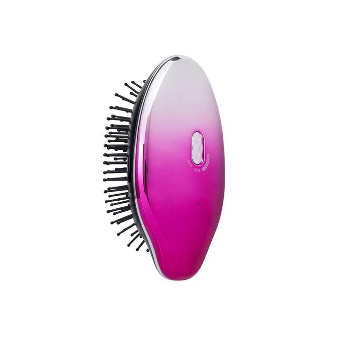 Gambar Tescom Sisir Getar Ionic Magical Brush NTIB10 - Pink dari Tescom Indonesia undefined Tokopedia