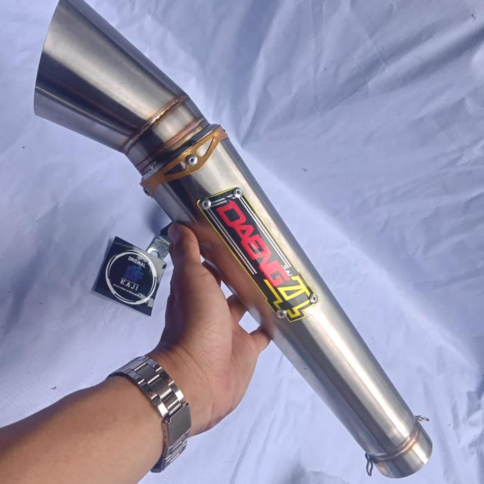 Gambar KNALPOT DAENG4 SLINCER ONLY - Titan dari Kajirecing undefined Tokopedia