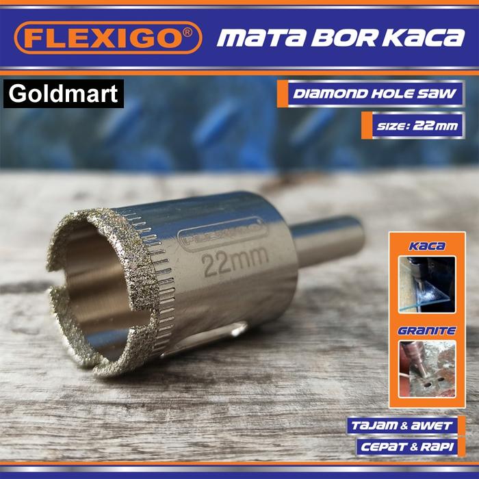Gambar Mata Bor Kaca Dan Granite 6 mm Original Flexigo Diamon Hole Saw - Ukuran 22 mm dari Goldmart88 undefined Tokopedia