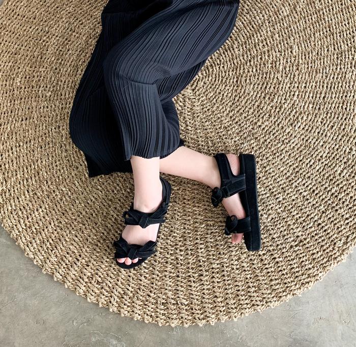Gambar Lexi Platform Sandal | Zanana Shoes - Black, 39 dari Zanana_ undefined Tokopedia