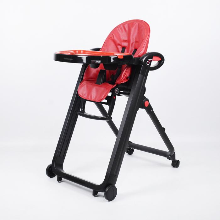 Gambar ChrisOlins Baby Chair High Chair Kursi Makan Bayi Anak - Red dari MStore Baby Shop undefined Tokopedia