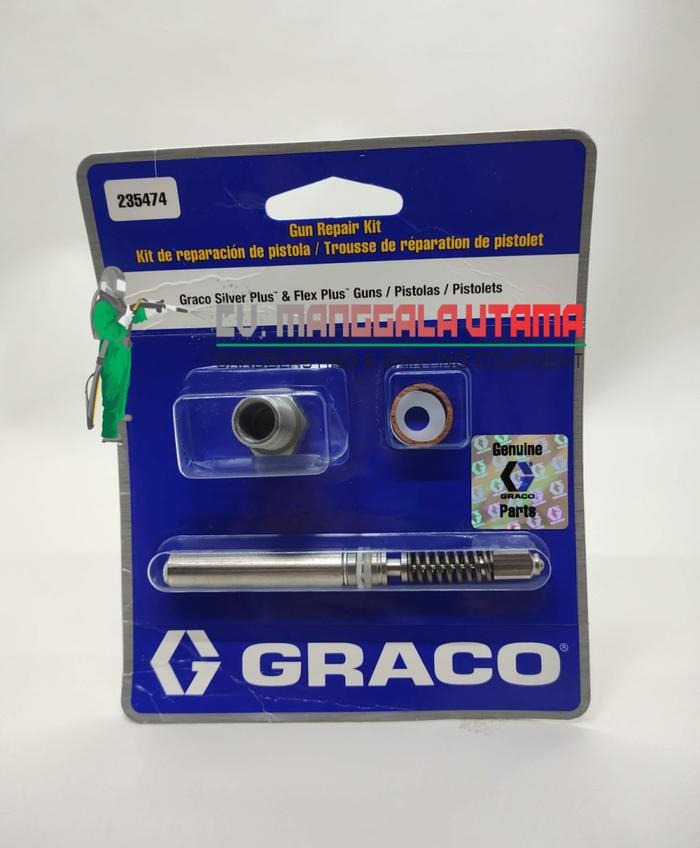 Jual Graco Gun Repair Kit Silver Plus & Flex Plus 235474 Jakarta