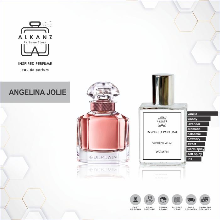 Angelina Jolie Mon Guerlain Description ANGELINA JOLIE STUNNING