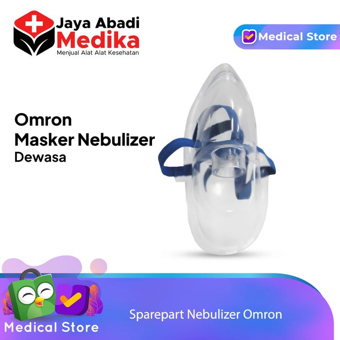 Gambar Omron Nebulizer Mask Adult & Child / Masker Nebu Omron Dewasa & Anak - dewasa dari Jaya Abadi M_NEW undefined Tokopedia