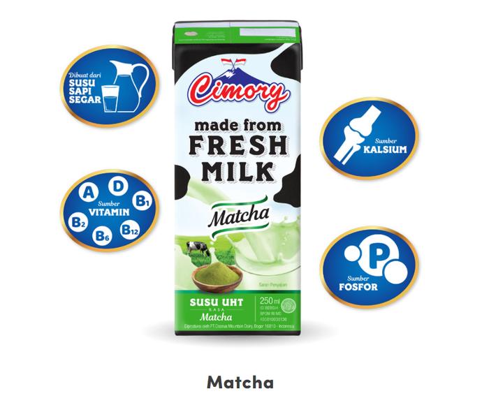Gambar Susu Cimory UHT 250 ml [Isi 24 pcs] - Matcha dari JM-Mart undefined Tokopedia
