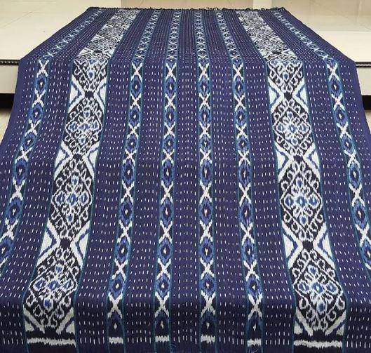 Gambar Gamis Tenun Troso Kombinasi Hitam Model Terbaru Lebaran - Bahan Saja dari ISTANA TENUN JEPARA undefined Tokopedia